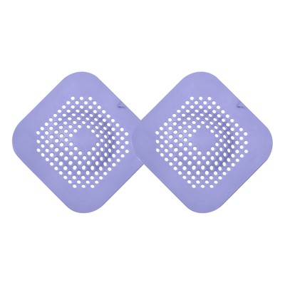 Unique Bargains Convex Anti-Slip Bathroom with Suction Cups Drain Protector