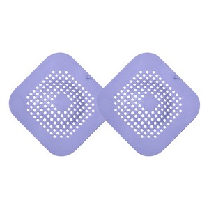 Unique Bargains Convex Anti-Slip Bathroom with Suction Cups Drain Protector - 1 of 4