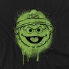 Toddler Boys' Sesame Street Oscar The Grouch Graffiti Spray Face T-Shirt - 2 of 3