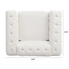 Morden Accent Chair For Living Room Chesterfield Sofa Arm Chair Furniture For Bedroom Meeting Room Office Apartment - 4 of 4