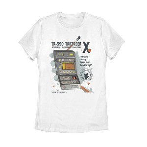 Women's Star Trek TR-590 Tricorder Technology T-Shirt - 1 of 4