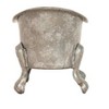 Clawfoot Silver Bathtub Mini Planter Metal by Foreside Home & Garden - 4 of 4