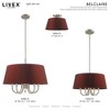 Livex Lighting Belclaire 4 - Light Chandelier in  Brushed Nickel - 2 of 4