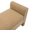 CAVINAS Shoe Bench with Storage, Storage Benches with Cushions, Shoe Rack Bench with Armrests for Bedroom, Entrance - 3 of 4