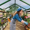 Greenhouse for Outdoors, Heavy-Duty Walk-In Design with Roof Vent, Ground Nails & Sliding Lockable Door, for Garden Backyard - 3 of 4