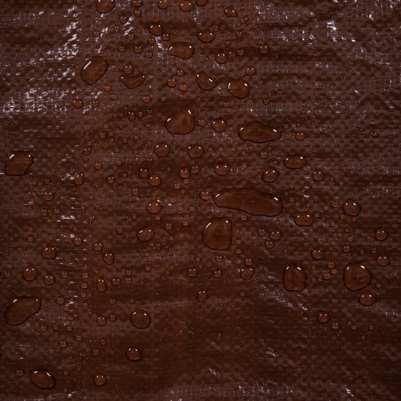 Stansport Light Duty Ripstop Tarp 3.5 Mil Thick Brown, 3 of 11