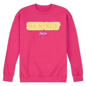 Men's - Barbie - Kenrgy Orange Graphic Fleece Sweatshirt - 1 of 3