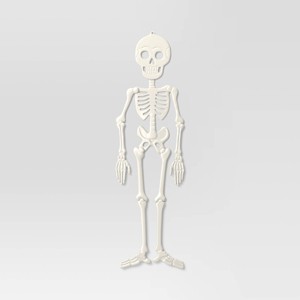 59" 3D Skeleton Traditional Bone Halloween Decorative Prop Off-White - Hyde and EEK! Boutique™ - 1 of 3