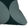 Colour Poems Bold Minimalism Outdoor Throw Pillow Green - Deny Designs - 2 of 3