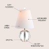 JONATHAN Y Goddard Crystal Ball/Metal LED Table Lamp - 2 of 4