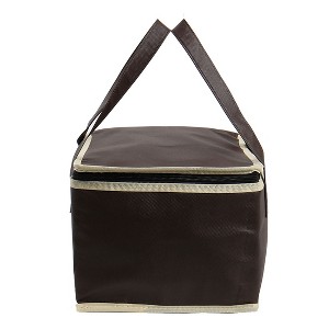 Unique Bargains Office Picnic Shoulder Cooler Insulated Lunch Storage Bag - 1 of 4