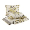 Standard Hummingbird Blooms Star Pillow Sham Yellow - Vera Bradley: Cotton Material, Reversible, Zipper Closure, Machine Washable - 3 of 3