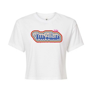 Women's - Barbie - I'm Allen Cropped Graphic T-Shirt - 1 of 4