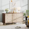 Hommoo 47 Inches Long 6 Drawer Double Dresser - image 4 of 4