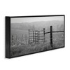 Stupell Industries Countryside Farmland Front Gate Framed Giclee Art, Black, 30" x 13" - 2 of 4