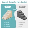 Cozy Kiss Supportive Foam Pet Stairs, Gentle Slope Dog Steps and Ramp for Sofas and Beds - 3 of 4