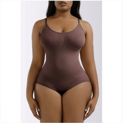 Wikineon Brown Body Shaping Clothes ¨C Slimming Silhouette Design, Comfortable Fabric for All-Day Wear, Ideal for Enhancing Curves and Toning