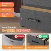 BestMassage 5/8/9-Drawer Fabric Dresser with Wood Top Versatile Storage Cabinet Organizer with Steel Frame - 4 of 4