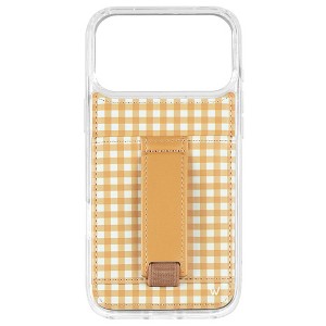 Walli Cases Picnic Plaid Phone Case with Wallet and Finger Strap - 1 of 4