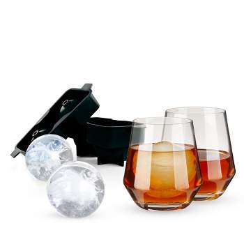 Outset Stainless Steel Golf Ball Whiskey Chillers With Storage Bag And  Tongs Set Of 2 : Target