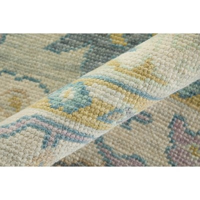 Karina Gray and Gold Hand-Knotted Wool Area Rug