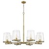 Z-Lite Callista 8 - Light Chandelier in  Rubbed Brass - 3 of 4