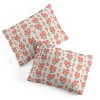 Deny Designs Anis Illustration Preppy Grandmillennial Cute Red Comforter and Sham Set - 4 of 4