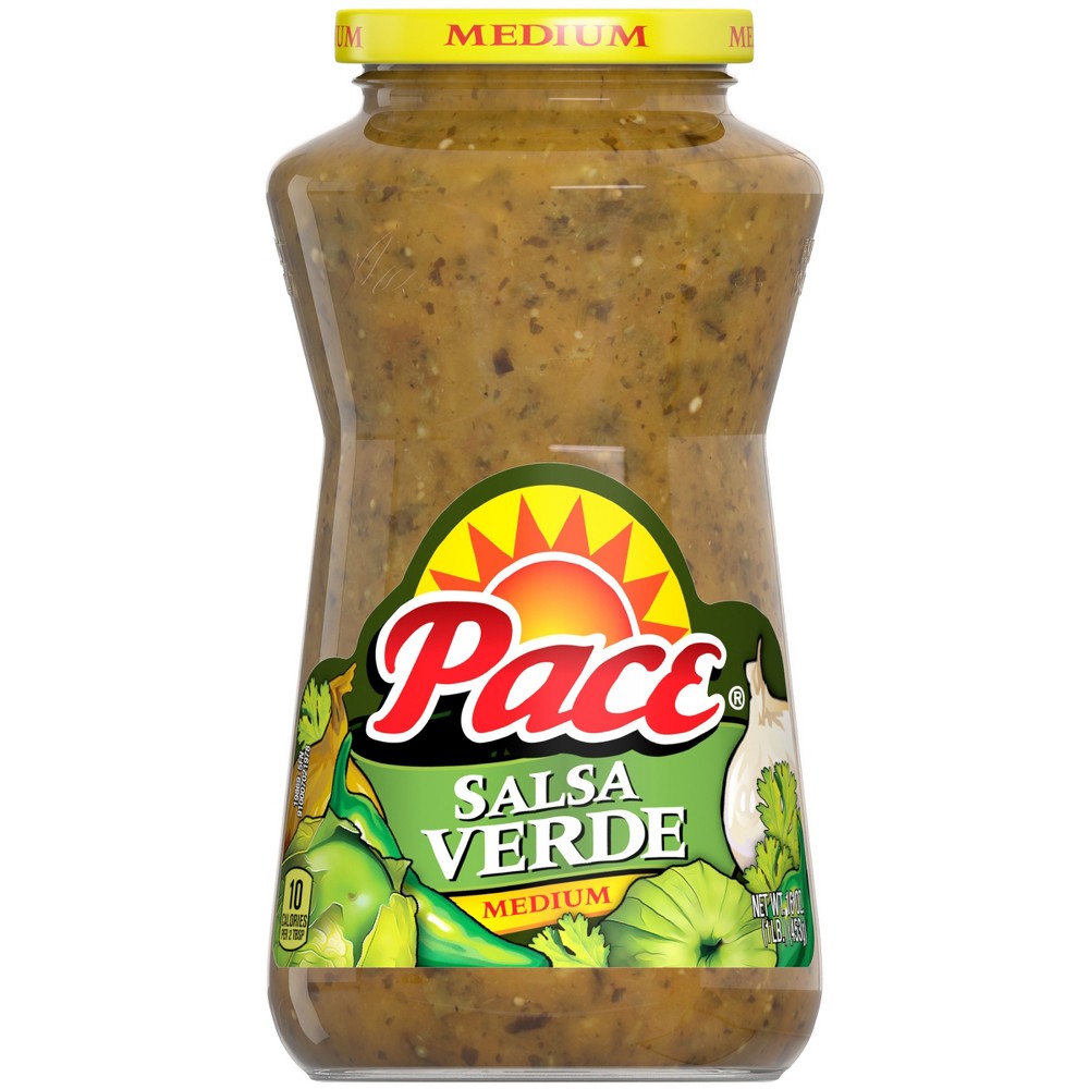 UPC 041565198696 product image for Pace Restaurant Style Garlic & Lime Verde Salsa 16 oz | upcitemdb.com