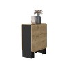 NicBex Minimalist Wooden Folding Rectangular Dining Table,Modern Home Kitchen Table Bar Table,Dining Room Furniture - 4 of 4