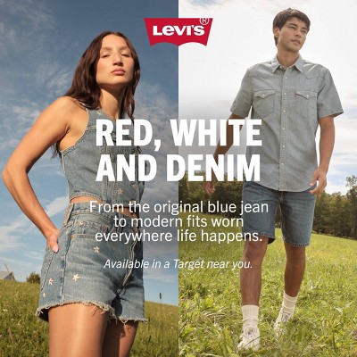 Мужские футболки Levi's Men's Relaxed Fit Short Sleeve T-Shirt - Gray XL — фото 3