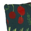 Square Outdoor Holiday Throw Pillow - Skyline Furniture - 3 of 4