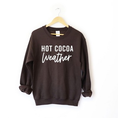 Simply Sage Market Women's Graphic Sweatshirt Hot Cocoa Weather