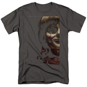 Annabelle Doll Tear Adult T-Shirt - 1 of 4