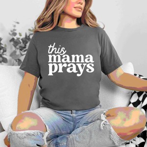 Simply Sage Market This Mama Prays Short Sleeve Tee - 1 of 4