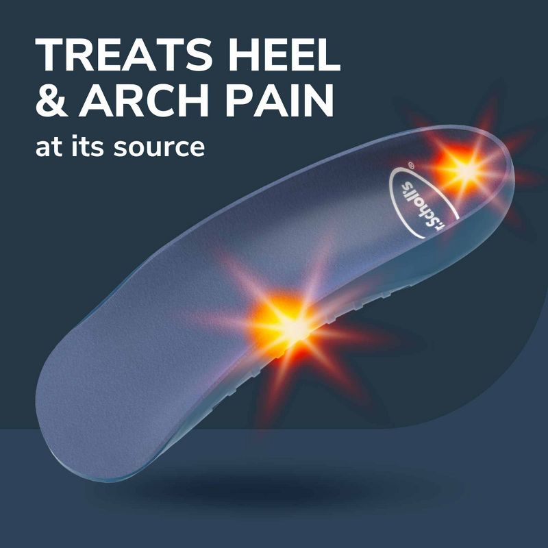 Dr. Scholl&#39;s Pain Relief Orthotics for Heel Pain for Men - 1 Pair - Size (8-12), 4 of 11