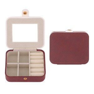 REGALWOVEN Daily Use Travel Mini Modern Portable Jewelry Box - 1 of 4