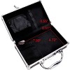 Vaultz Medicine Safe Case w/Combination Lock - Pack of 1 Cases, 8.35 x 5 x 2.5" - Black - 4 of 4
