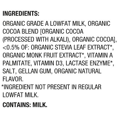 Horizon Organic Lactose Free, No Added Sugar - Chocolate - 6pk/8 fl oz Boxes