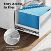 NicBex 7-Drawer Chest Mobile File Cabinet with Wheels Lateral Mobile Filing Under Desk Storage for Home, Office Organization - 3 of 4