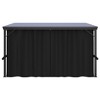 vidaXL Gazebo with Curtains - UV-Resistant PVC Roof - Aluminum and Steel Construction - Anthracite - 13.3'x9.6'x8' - Outdoor Event Shelter - 4 of 4