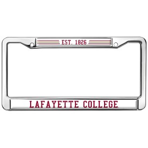 Lafayette College Full Size Standard License Plate Metal Frame - 1 of 4