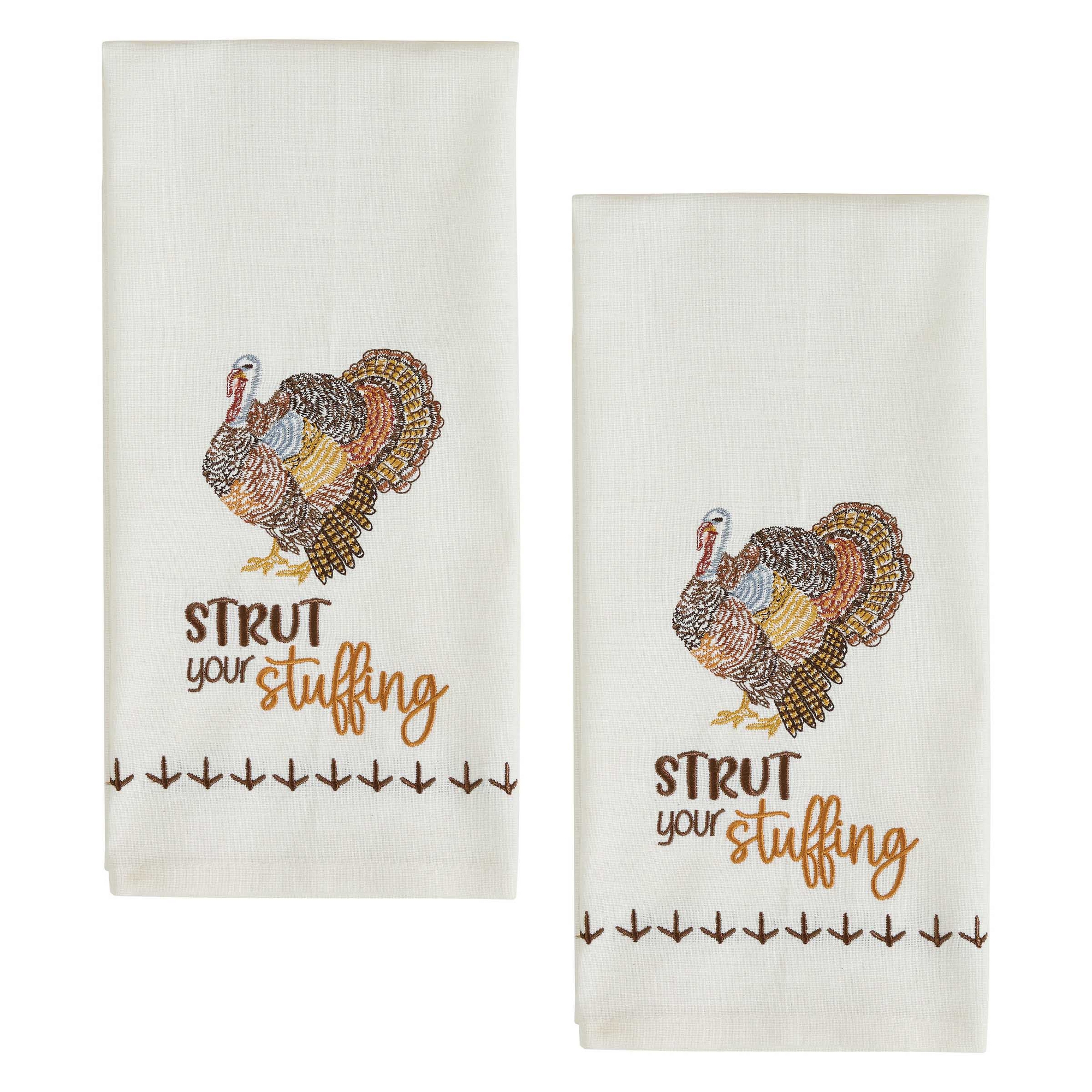 Park Designs Gobble Gobble Decorative Dishtowel Set Of 2