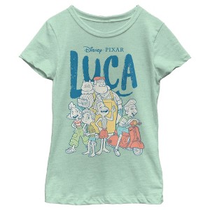 Girl's Luca Group Logo T-Shirt - 1 of 4