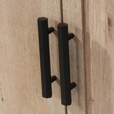 Aspen Post Prime Oak 2-Door Storage Cabinet with Adjustable Shelves