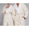 L/XL Platinum Bath Robe Cream - Cassadecor - 4 of 4
