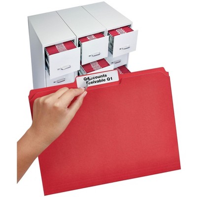 Avery White Extra Large Self-Adhesive File Folder Labels, 450-Pack