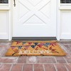 Juvale Coco Coir Door Mat, 4th of July Outdoor Decor, Non-Slip Welcome Mats, 30 x 17 in - Memorial Day Patriotic Decorations - 3 of 4