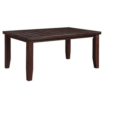NicBex Dining Table 60" Farmhouse Rectangular Wooden Dining Table for Dining Room