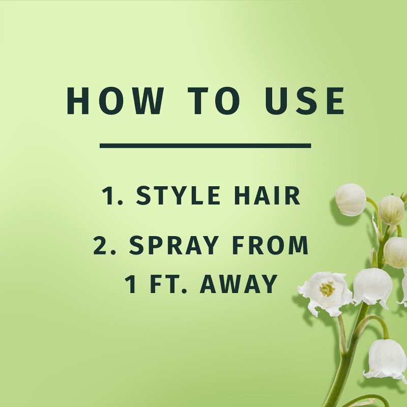 Herbal Essences Bold Hold Anti-Frizz Hair Spray, Paraben Free - 8oz, 5 of 15