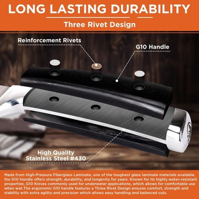 Commercial Chef Commercial Chef 8'' Chef's Knife